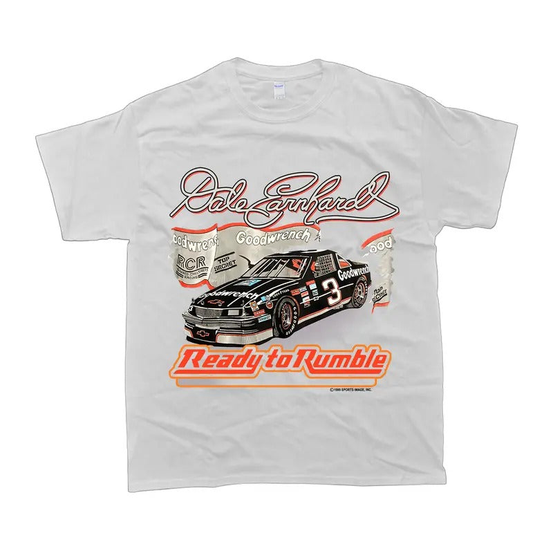 Vintage 1989 Nascar Chase Dale Earnhardt T-Shirt Hoodie Sweatshirt | PrintMintTees.com