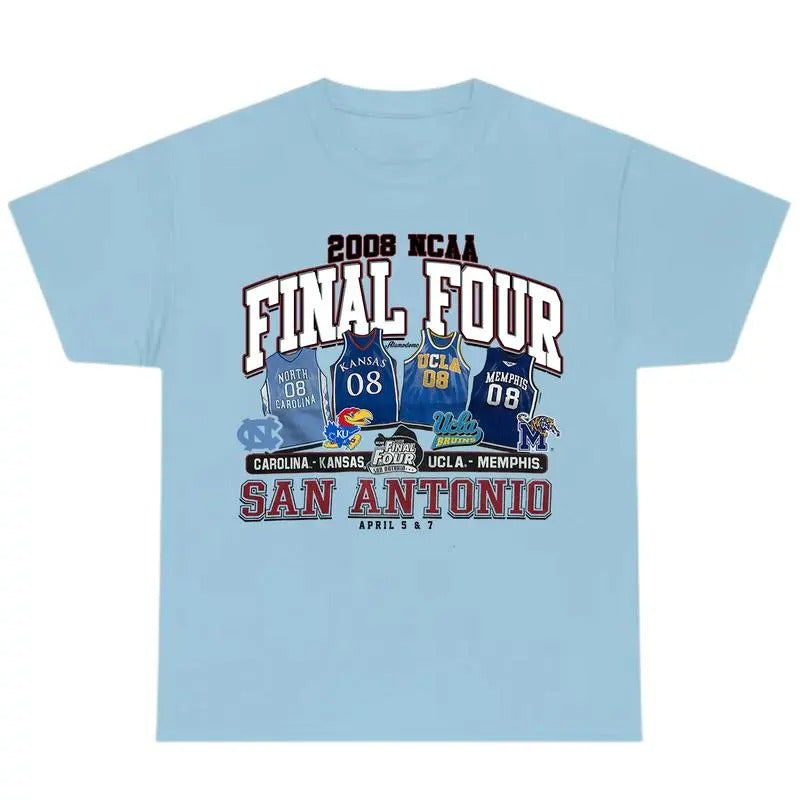 Vintage 2008 NCAA Final Four San Antonio Vintage Full Color T-Shirts, Hoodie, Sweatshirt