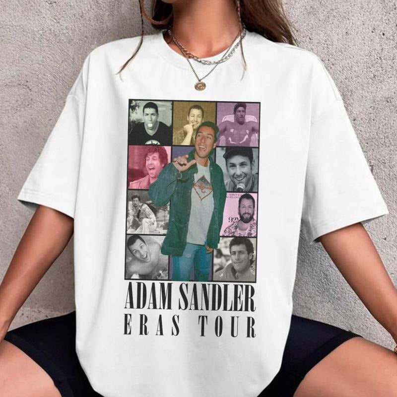 Vintage Adam Sandler  T-Shirt Top Womenswear Crewneck Tshirt Streetwear Hoodie Sweatshirt | PrintMintTees.com