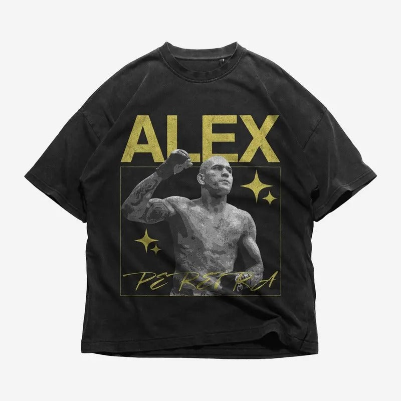 Vintage Alex Pereira Gift Unisex T-Shirt Sweatshirt Hoodie Cotton | PrintMintTees.com