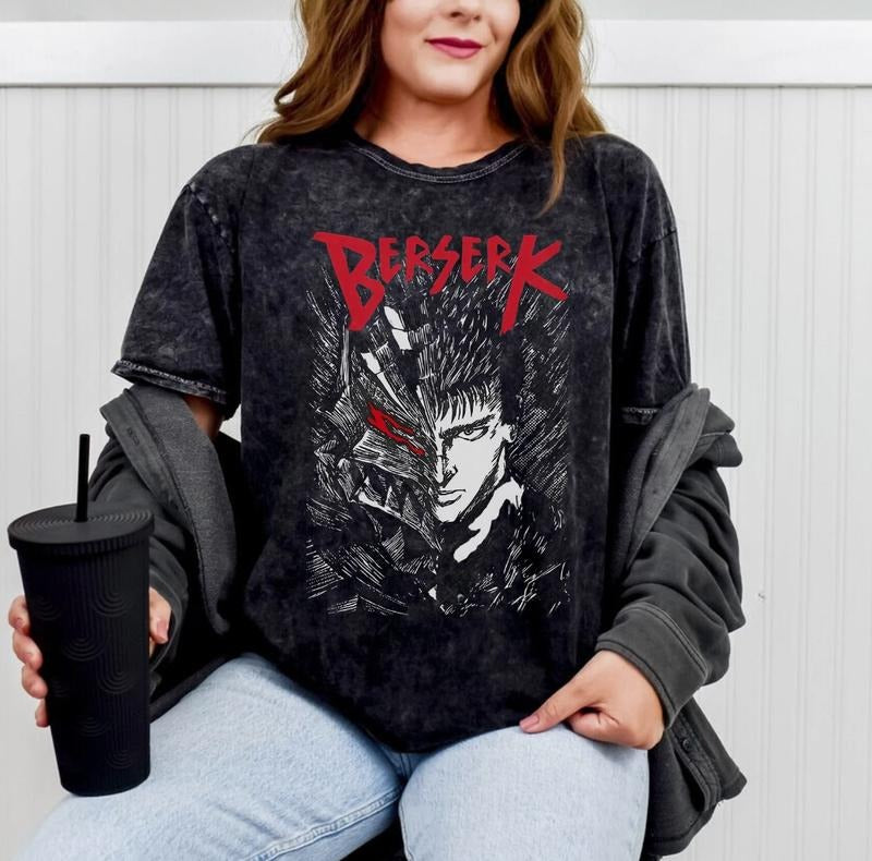 Vintage Berserk Shirt, Vintage Anime Tshirt, Guts Berserk, Berserk Tshirt, Berserk Griffith, Vintage Berserk Tee, Vintage...
