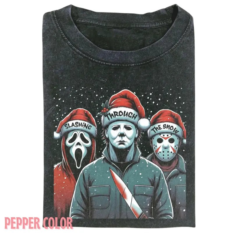 Vintage CHRISTMAS MOVIE CHARACTERS T-SHIRT, Funny graphic 90' Graphic tee Womenswear Top Hoodie Sweatshirt