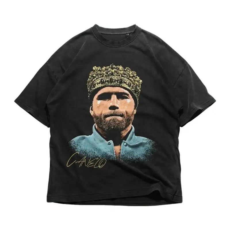 Vintage Canelo Alvarez T Shirt Boxing Classic 90s Graphic Tee Unisex, Vintage Bootleg, Retro Cotton Long Sleeve Menswear...