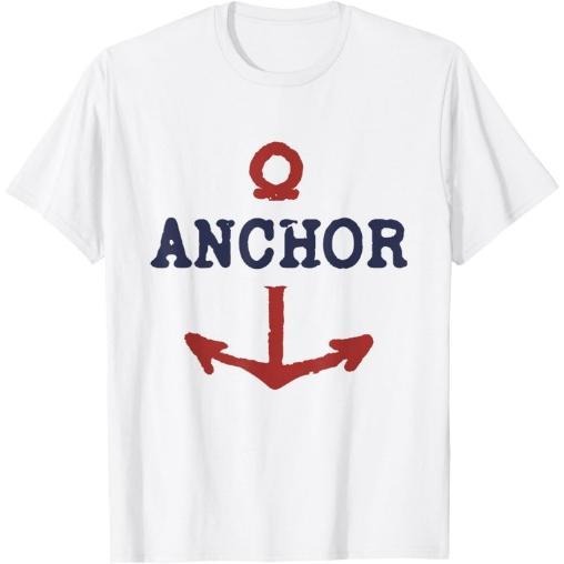 Vintage Distressed Anchor T-Shirt Made in USA Hoodie Sweatshirt | PrintMintTees.com