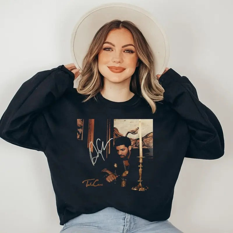Vintage Drake Take Care T-Shirt, Vintage Drake Albums T-Shirt, Drake Tour Tee Shirt, Drake Take Care Sweatshirt, Vintage...
