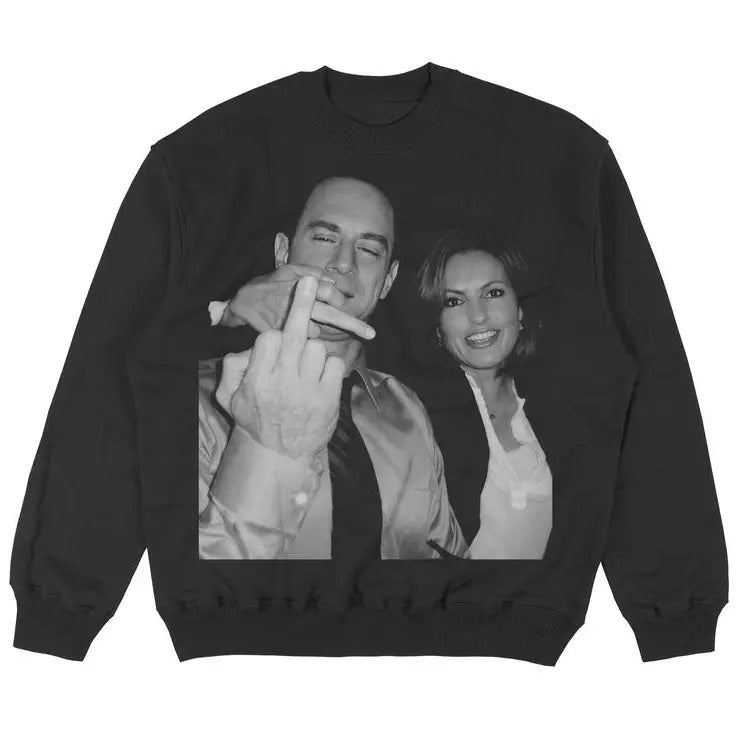 Vintage Elliot Stabler And Olivia Benson Sweatshirt, Elliot and Olivia Sweatshirt Hoodie, Law and Order SVU Tee, Movie...