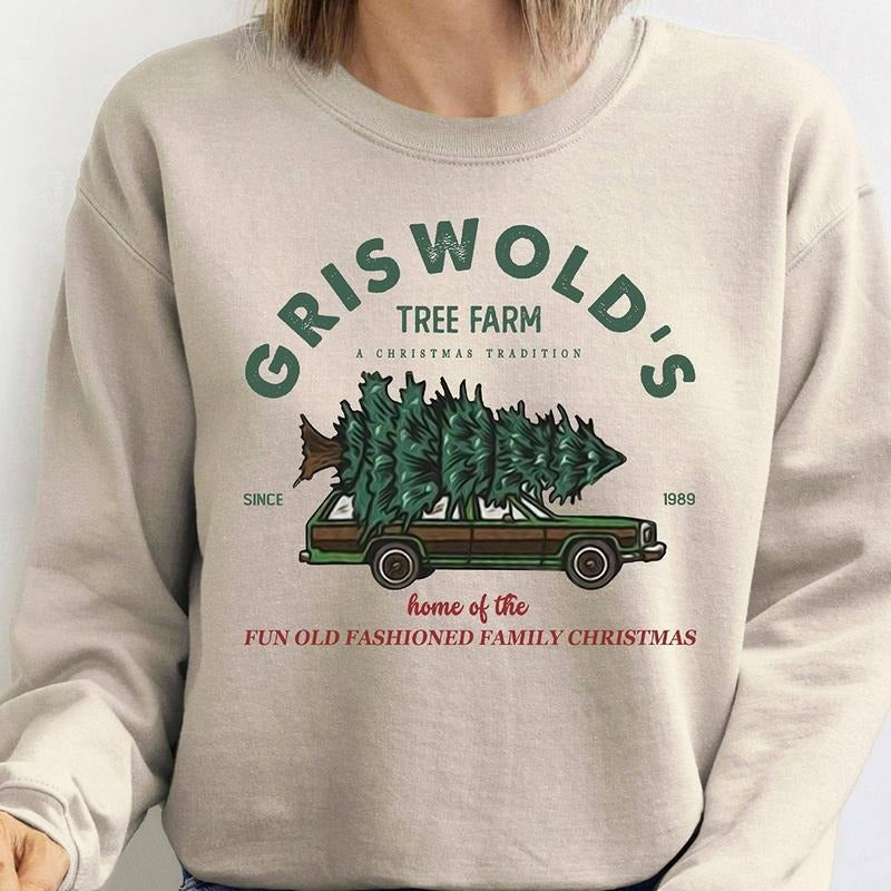 Vintage Griswold Christmas Crewneck Sweatshirt, Hoodie, T-shirt, Cute Christmas Gifts | PrintMintTees.com