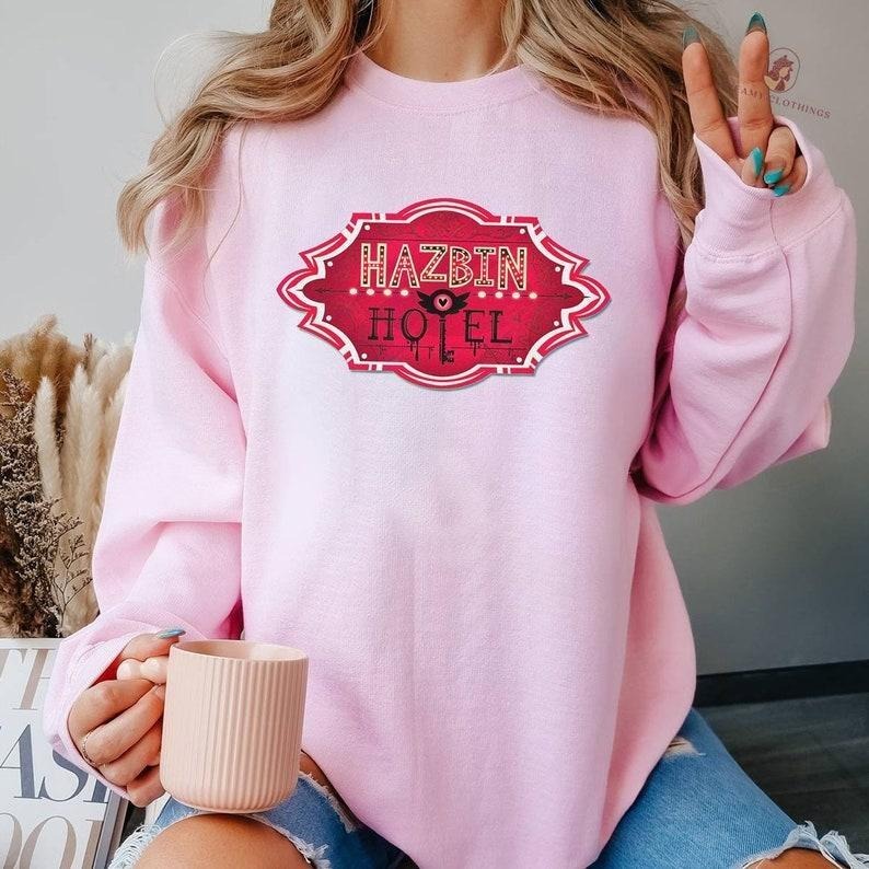 Vintage Hazbin Hotel Charlie Hazbin Hotel Sweatshirt Shirt Hoodie | PrintMintTees.com