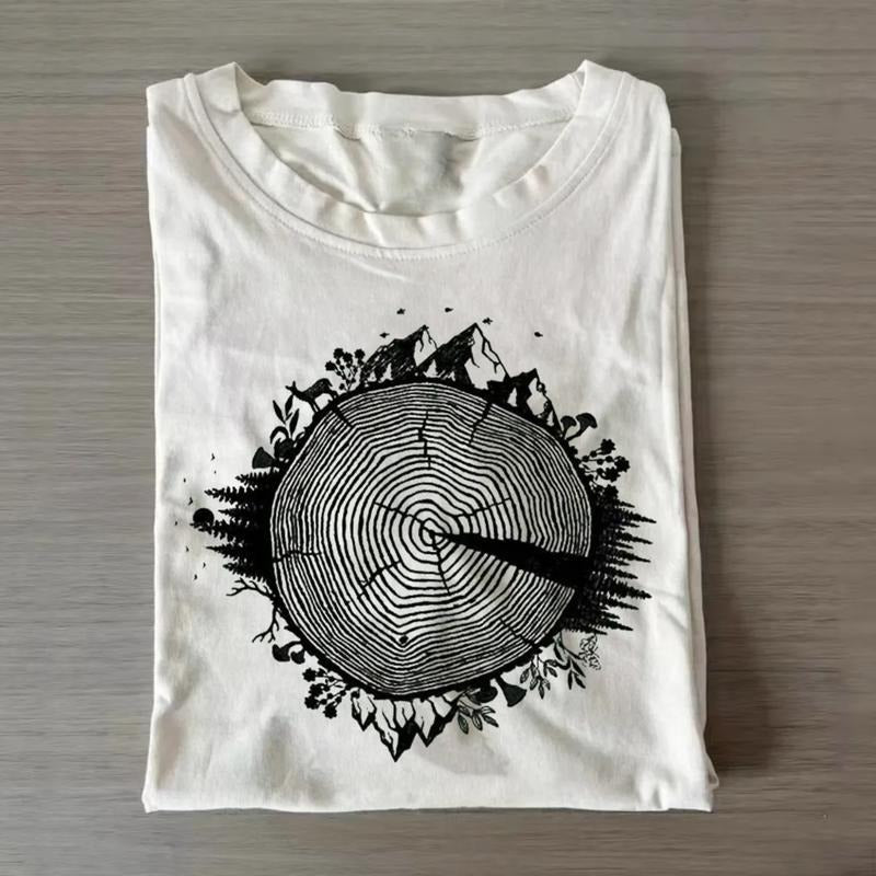 Vintage Hiking Lord of The Rings Graphic Tee - The Lord of The Rings Movie Shirt - Middle Earth - JRR Tolkien - Fantasy Ring