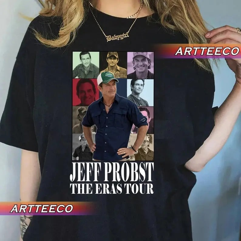 Vintage Jeff Probst Eras Tour Shirt, Jeff Probst T shirt, Jeff Probst Sweatshirt, Jeff Probst Bootleg Shirt Unisex Shirt...
