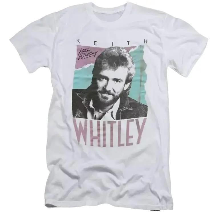 Vintage Keith Whitley Country Music 80s Retro Style T-shirt, Vintage 90s style top clothing, Unisex graphic Streetwear...