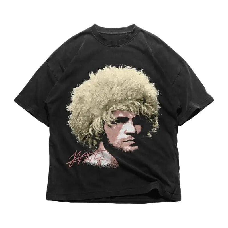 Vintage Khabib Nurmagomedov Bootleg T-Shirt, Vintage Sweatshirt, 90s Graphic Tee, Unisex Shirt For Woman And Man Cotton...