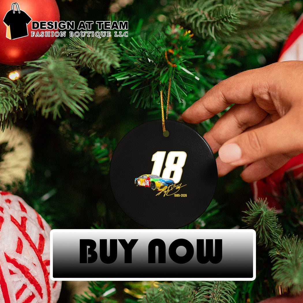 Vintage Kyle Busch 18 Tribute Nascar Legend Memorial signature sports shirt
