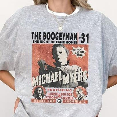 Vintage Michael Myers Tee | Michael Myers Shirt | Horror Halloween Shirt | Halloween End Shirt | Serial Killer Shirt |...