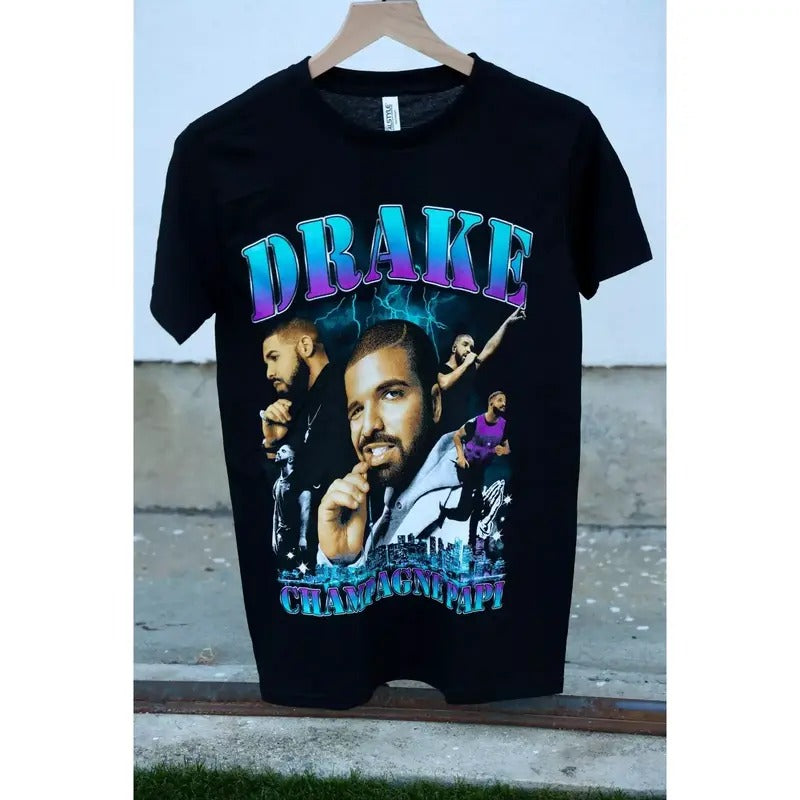 Vintage Music Drake Shirt Hoodie Sweatshirt | PrintMintTees.com
