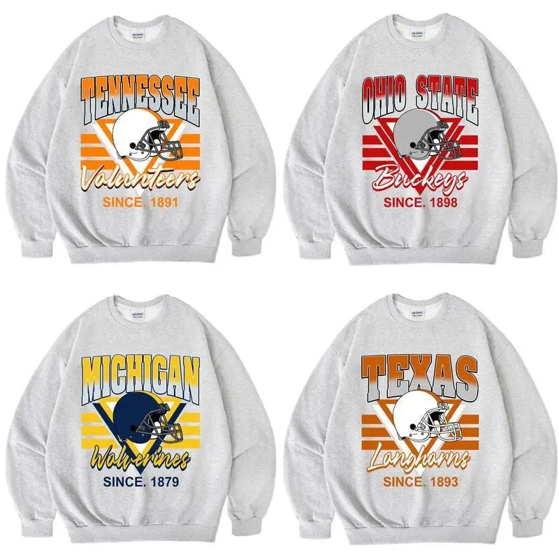Vintage NCAA College All Teams Football Sweatshirt, Retro College Football Sweatshirt, Unisex Sweatshirt Shirt Hoodie