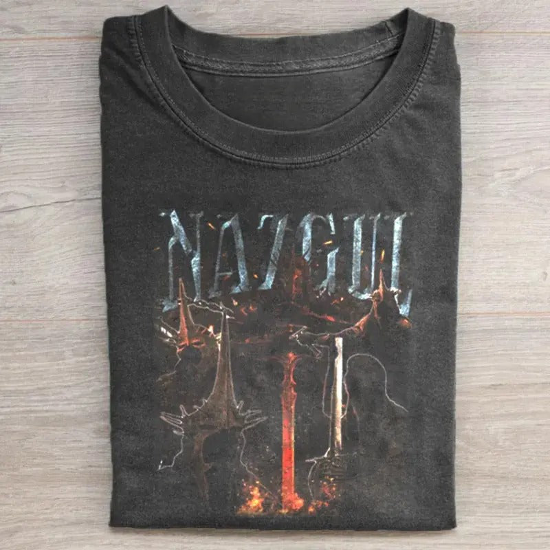 Vintage Nazgul Lord Rings Movie Shirt LOTR Shirt Book Lover Top Menswear T-Shirts, Hoodie, Sweatshirt