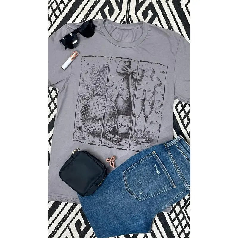 Vintage New Years Graphic T-Shirt Hoodie Sweatshirt | PrintMintTees.com