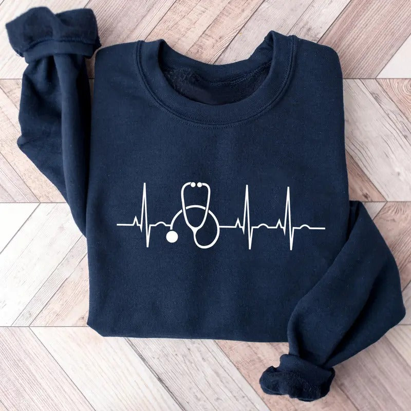 Vintage Nurse Sweatshirt, RN ER Nurse Shirt, Shirt for Nurse, Nursing Shirt for Nurse, RN Graduation Gift, Nurse Shirt,...