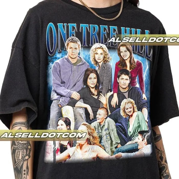 Vintage One Tree Hill Vintage Shirt  Gift for Unisex anda Man Hoodie Sweatshirt | PrintMintTees.com