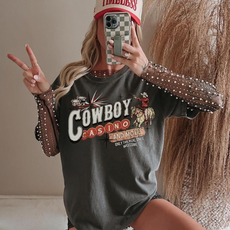 Vintage Rodeo Shirt Retro Western Shirt Country Music Retro Western Shirt Cowgirl Country Concert Trending Funny Quote Shirt T-Shirts, Hoodie, Sweatshirt