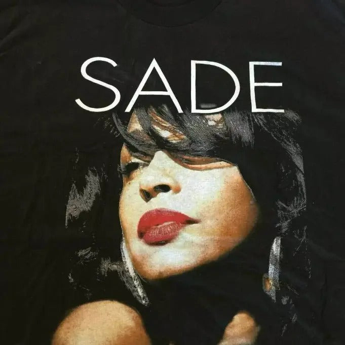 Vintage SADE 2011 Concert Tour T Shirt Black Cotton All Size S 3XL T-Shirts, Hoodie, Sweatshirt