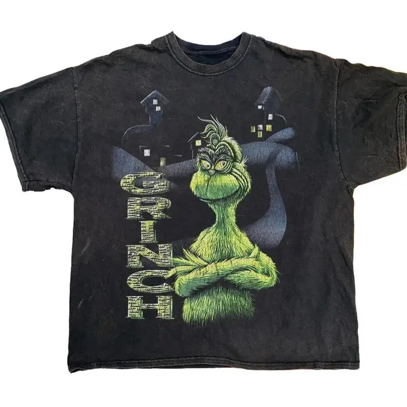 Vintage STANK Christmas t-shirt, 90' Graphic tee Hoodie Sweatshirt | PrintMintTees.com