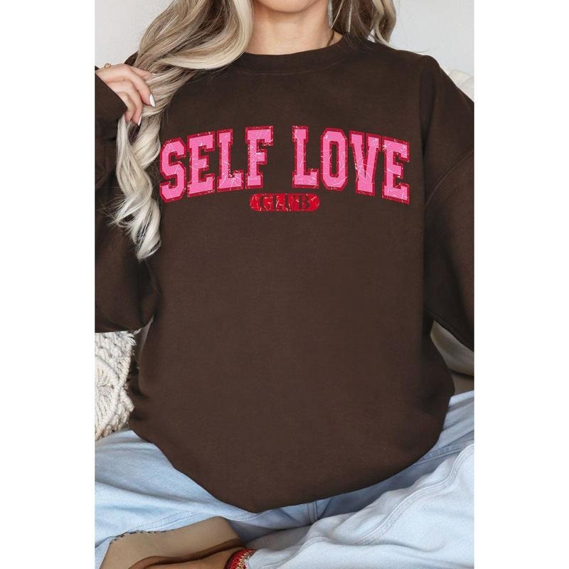 Vintage Self Love Club Heavy-weight Crew Sweatshirt Shirt Hoodie | PrintMintTees.com