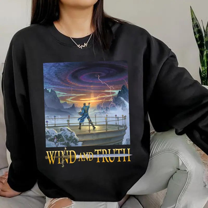 Vintage Stormlight Sweatshirt, Retro Wind And Truth Tee Shirt, Magic Kingdom Sweatshirt, Book Lovers Shirt, Fantasy Book...