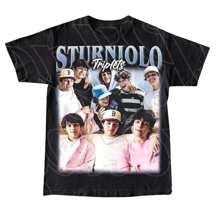 Vintage Sturniolo Triplets T-Shirt, Gift For Fans T-Shirt Hoodie, Sweatshirt | PrintMintTees.com