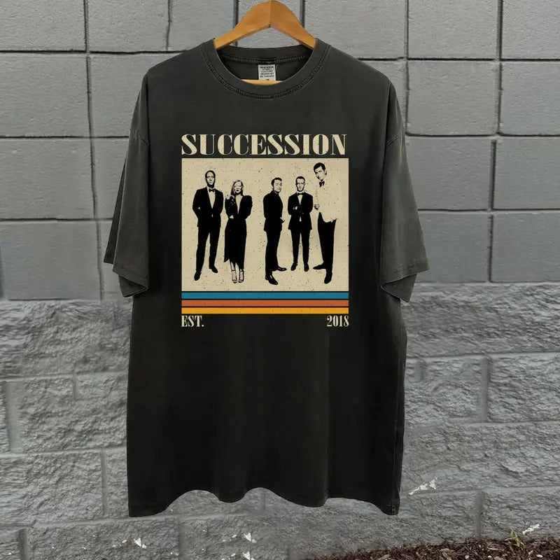 Vintage Succession Movie Graphic Tee - Kendall Roy - Roman Roy - Funny Movie Shirt for Men