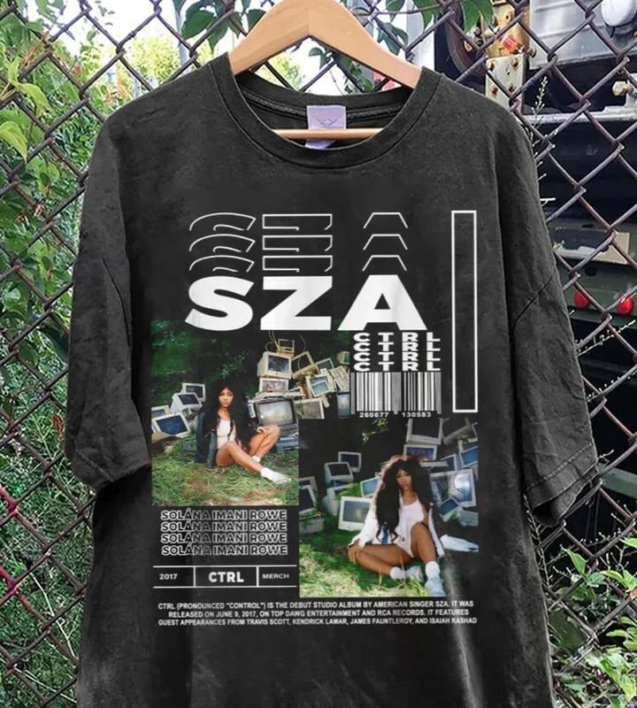 Vintage Sza Ctrl T-Shirt, Good Days SZA Shirt, Sza Tour 2024 Rapper Shirt, Album Ctrl Vintage Shirt, Vintage Hip Hop...