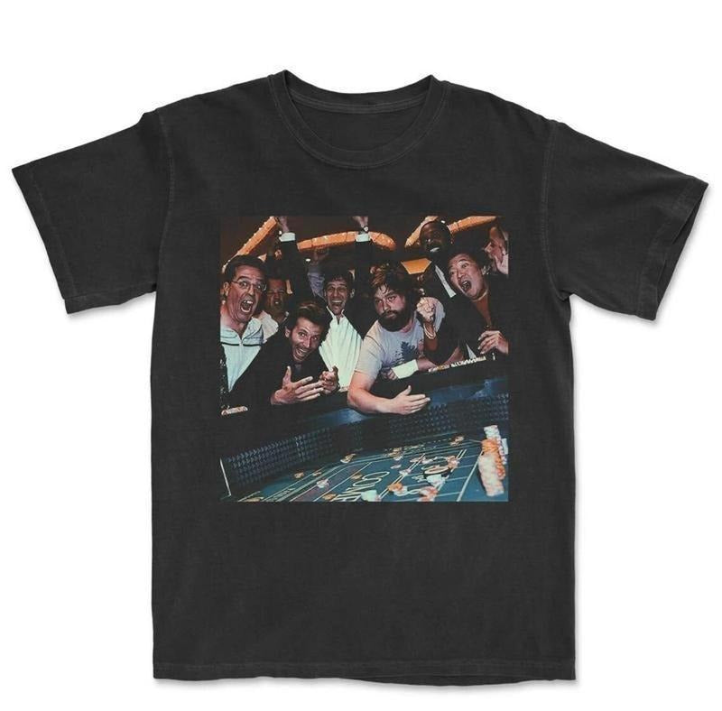 Vintage The Hangover Playing Poker T-Shirt, Funny The Hangover Movie Hoodie Sweatshirt | PrintMintTees.com