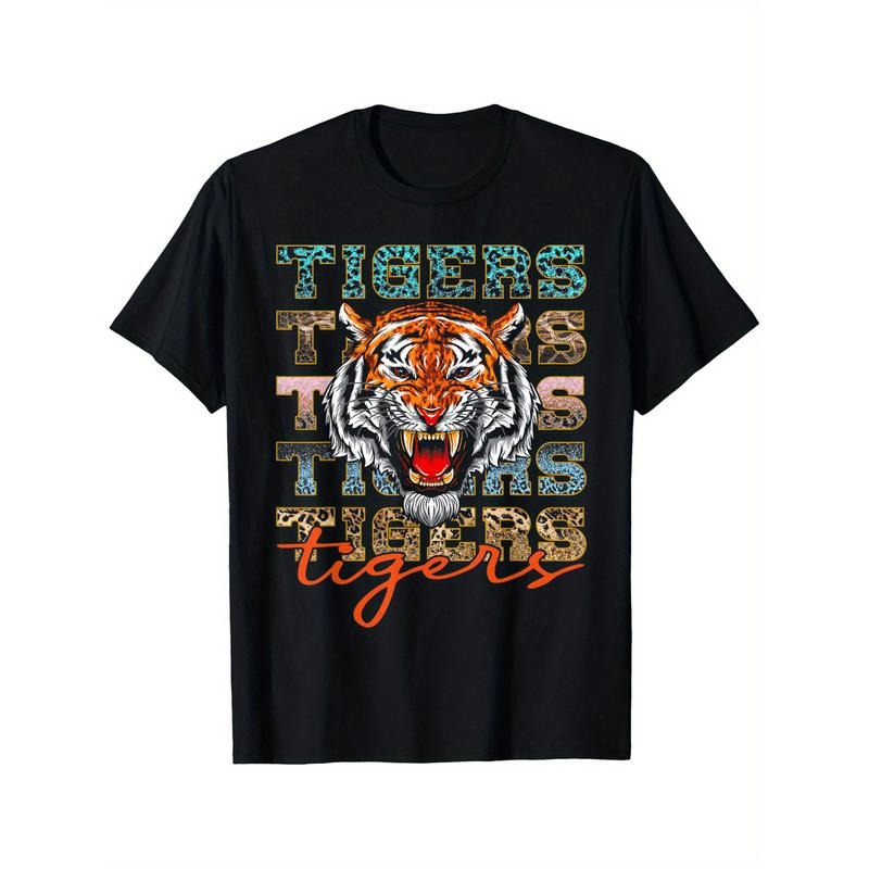 Vintage Tigers Football Distressed Evergreen Sports Game Day T-Shirt  gift made in usa Hoodie Sweatshirt | PrintMintTees.com