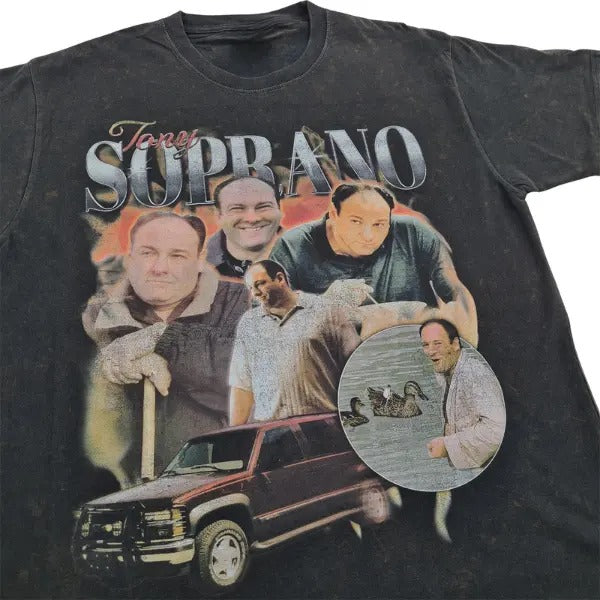 Vintage Tony S0prano unisex cotton TShirt, Gift For Women and Man Unisex T-Shirt Hoodie Sweatshirt | PrintMintTees.com