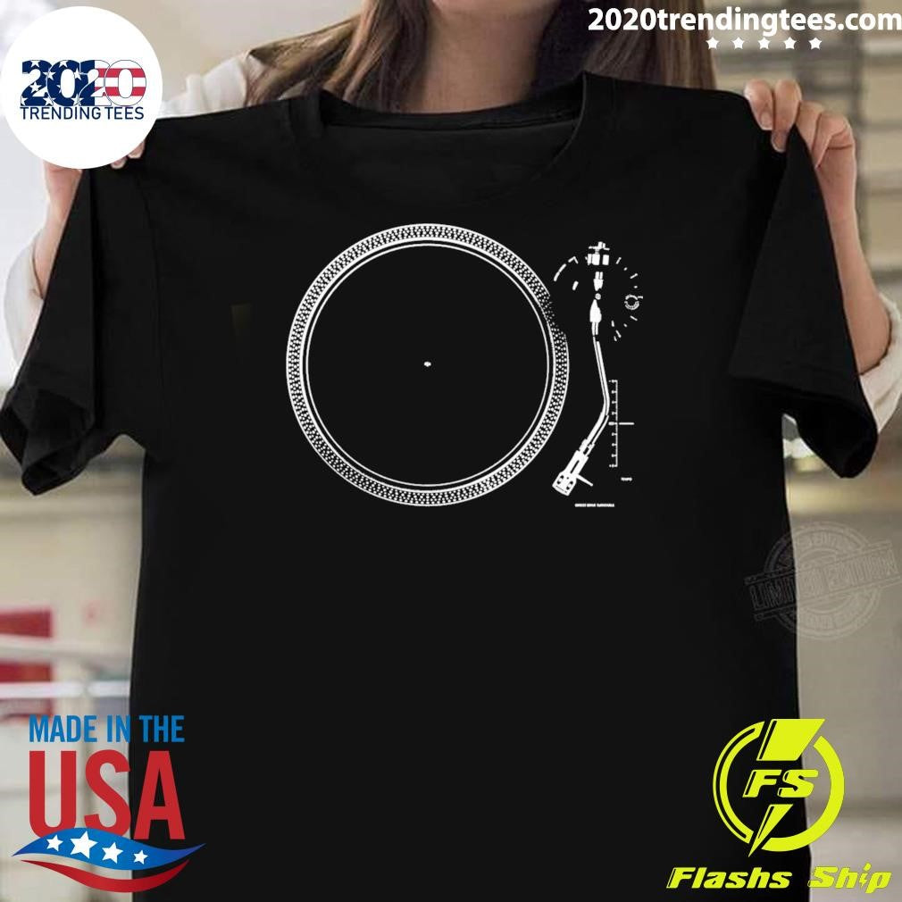 Vintage Turntable Analog Music Vinyl Collector Shirt