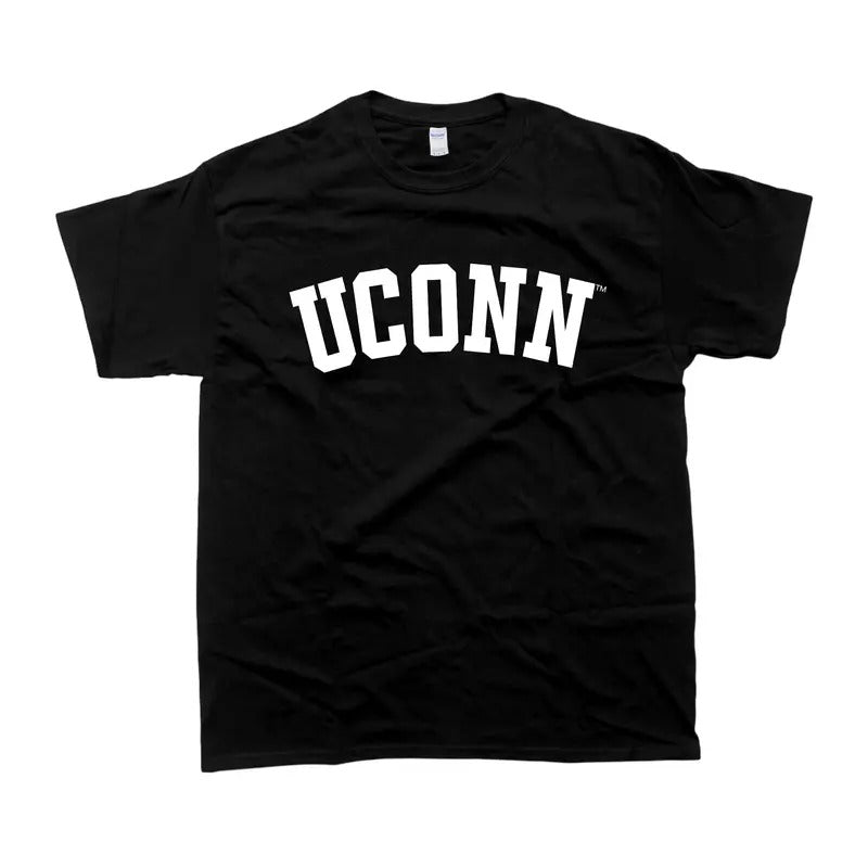 Vintage University Uconn T-shirt Streetwear Tshirt For Fan Sport Hoodie Sweatshirt | PrintMintTees.com
