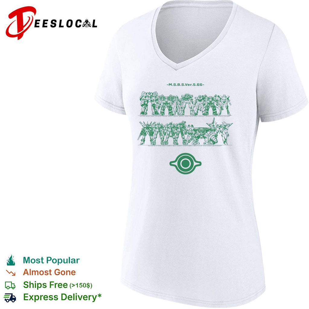 Virtual On MSBS robot collection gaming shirt
