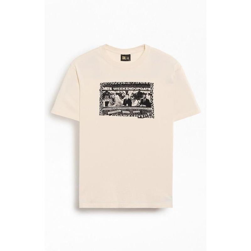 Volcom Men's x SNL 50 Weekend Update T-Shirt - Multicolor Hoodie, Sweatshirt | PrintMintTees.com