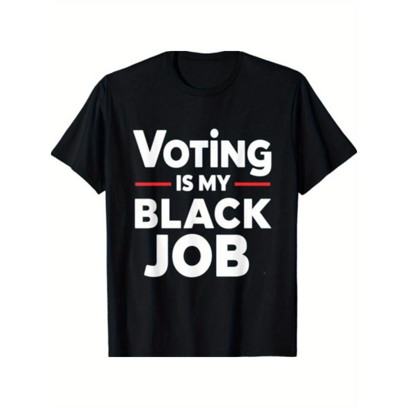 Voting Is My "Black Job" Funny T-Shirt Made in USA Hoodie Sweatshirt | PrintMintTees.com