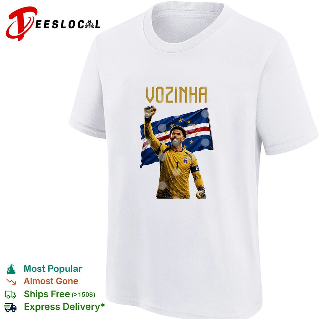 Vozinha Cape Verde National Football Team No 1 shirt