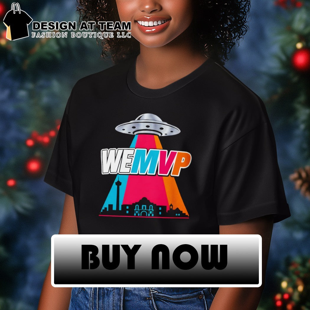 WEMVP Alien UFO Victor Wembanyama San Antonio Spurs Fiesta Style Basketball shirt