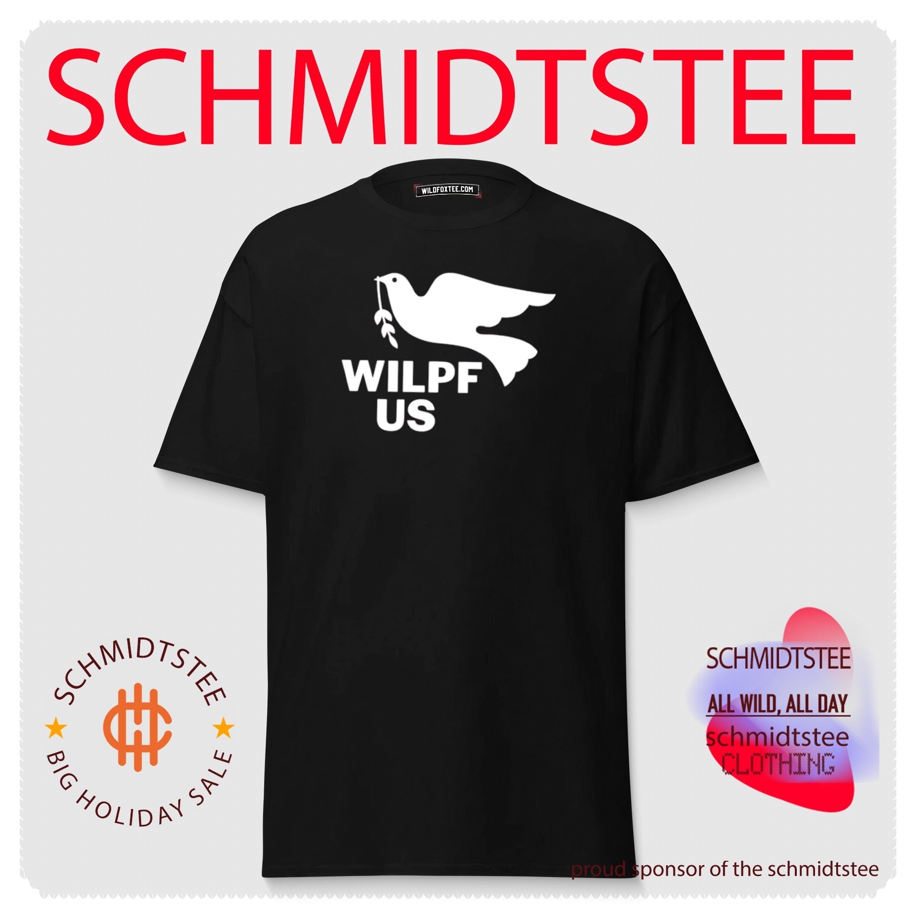 WILPFUS Dove Wilpf Us logo shirt