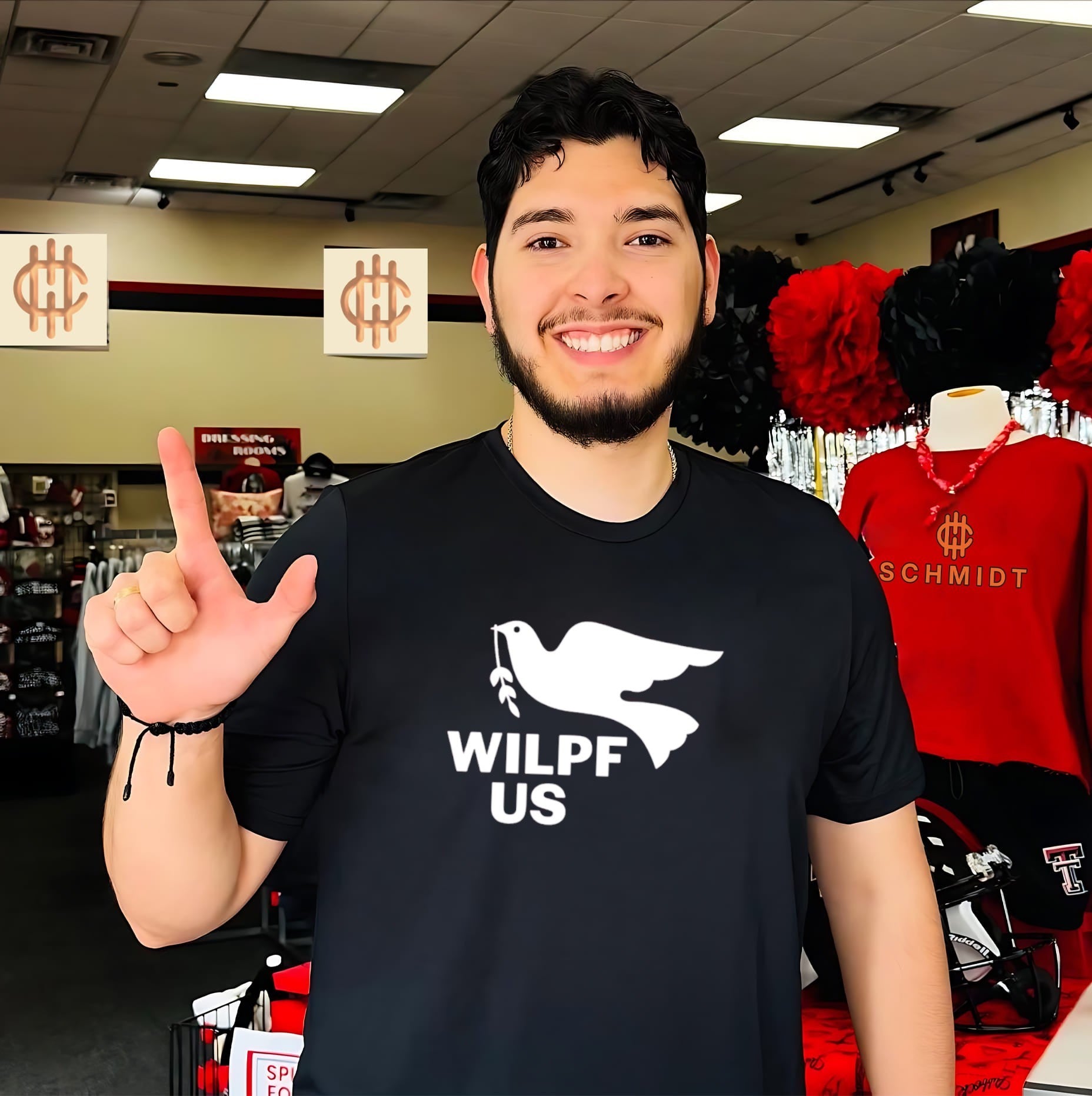 WILPFUS Dove Wilpf Us logo shirt