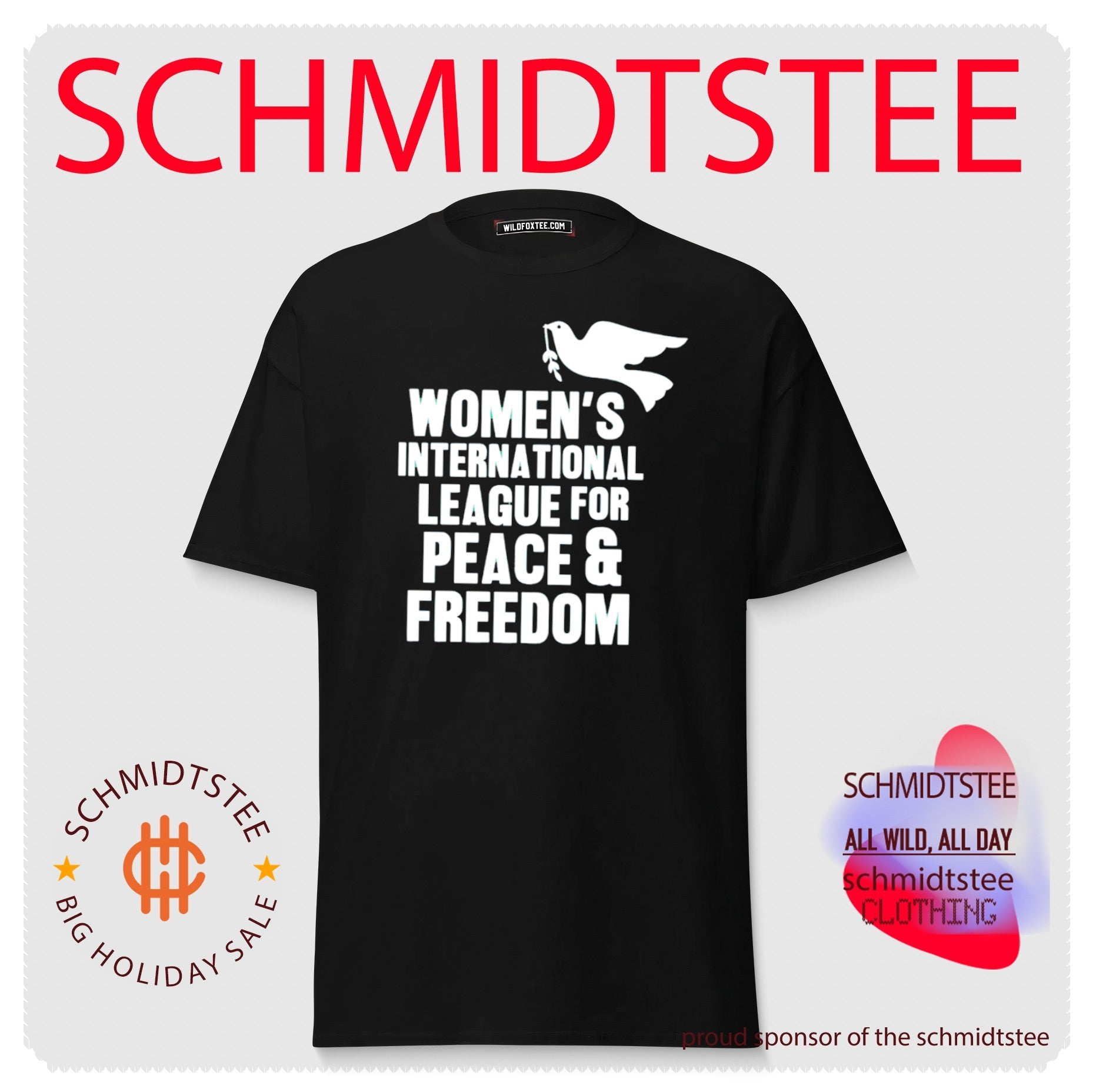 WILPFUS women’s international league for Peace and Freedom shirt