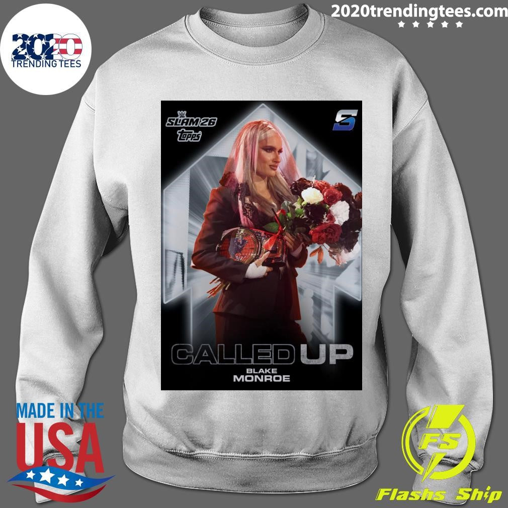 WWE Topps Slam 26 Called Up Blake Monroe Shirt