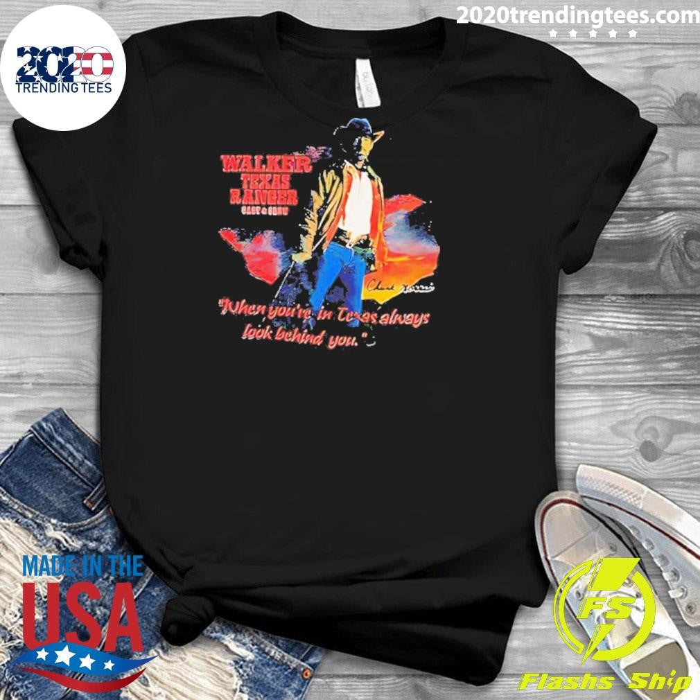 Walker Texas Ranger Chuck Norris Vintage Shirt