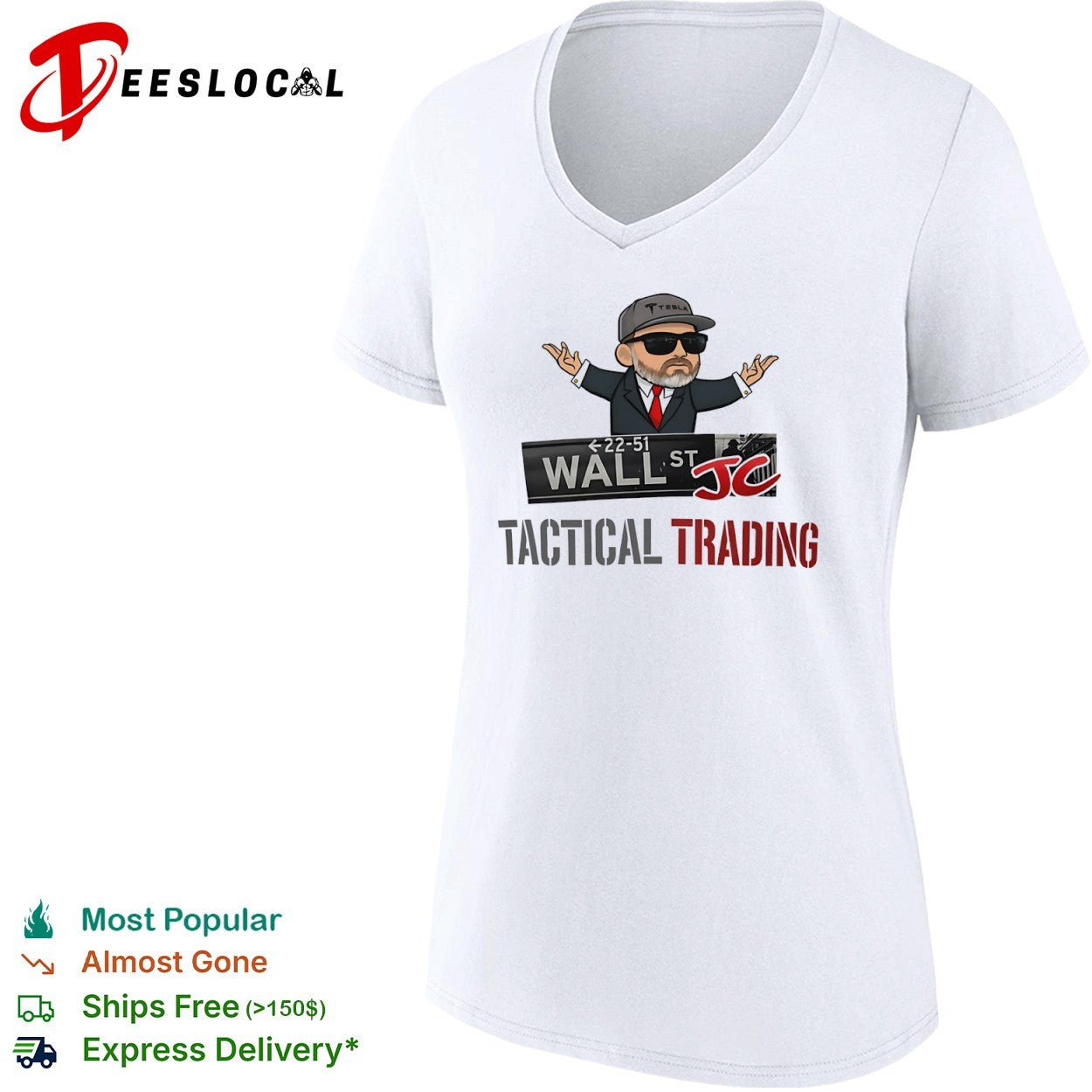 Wall Street Tactical Trading guy suit shirt