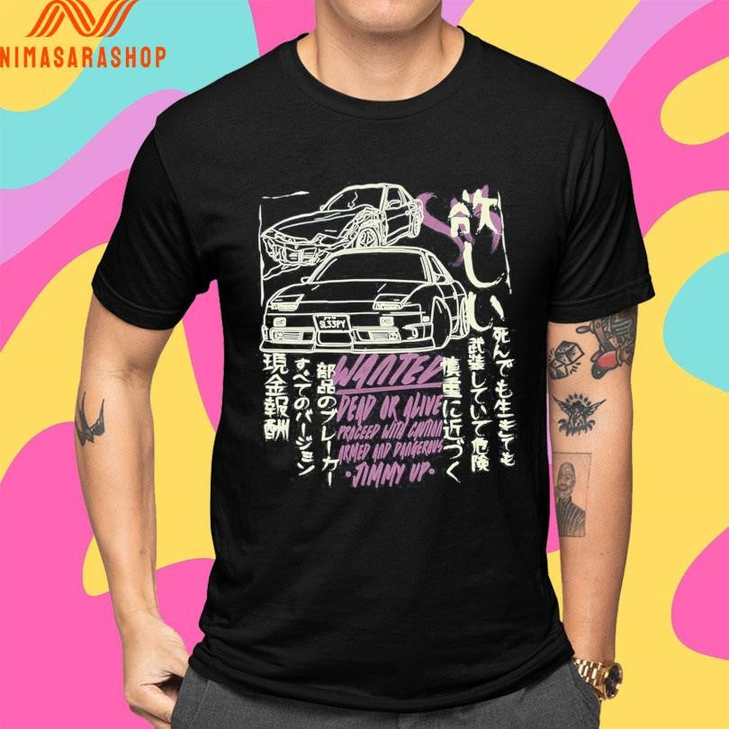 Wanted Dead Or Alive Proceed With Caution Armed And Dangerous Jimmy Up Shirts