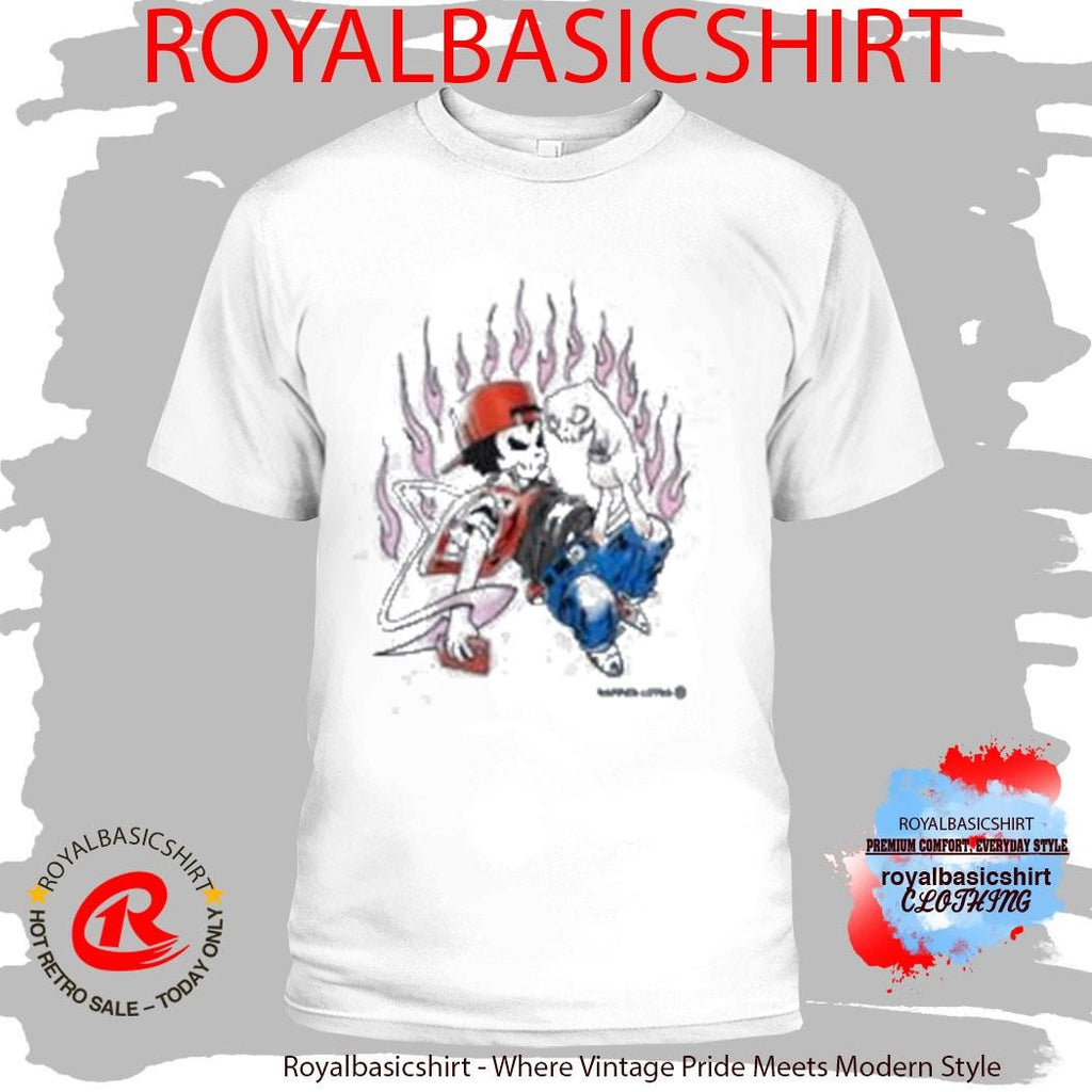 Warren Lotas Boy And Cat T-Shirt